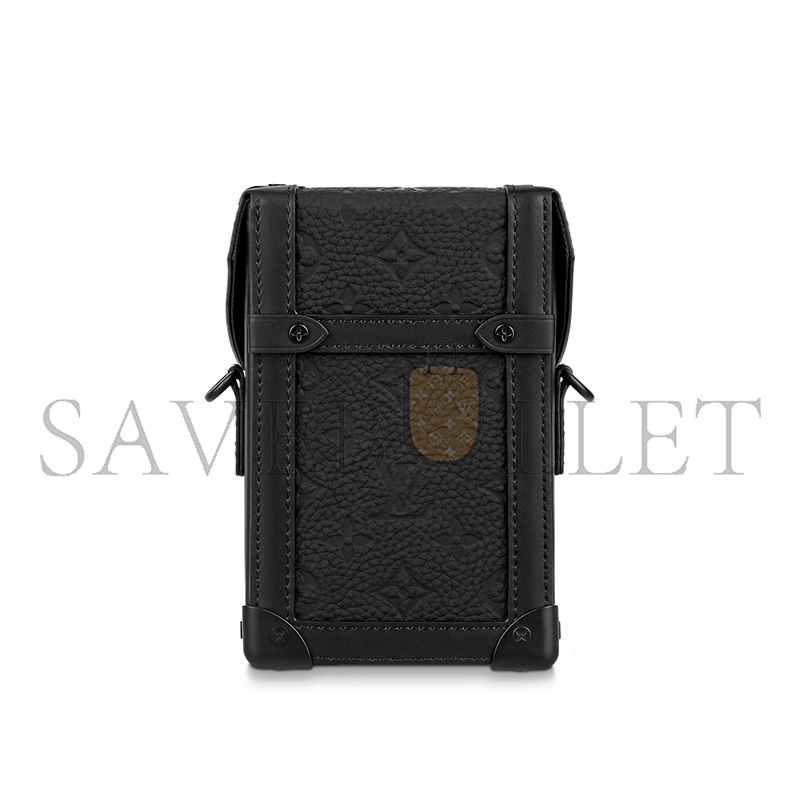 LOUIS VUITTON VERTICAL TRUNK WEARABLE WALLET MEN'S BAG 'BLACK' M82070 (17.5*10.7*6.8cm)